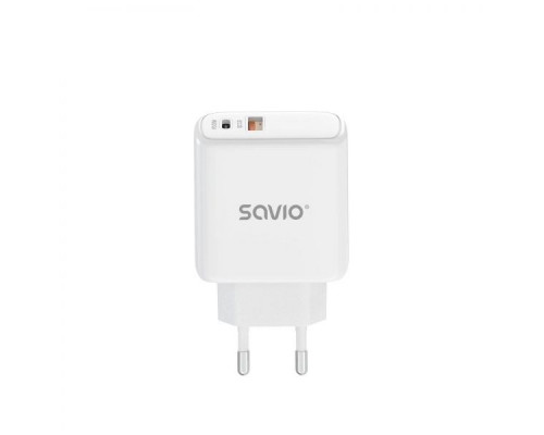 SAVIO LA-06 USB Type A & Type C Quick Charge Power Delivery 3.0