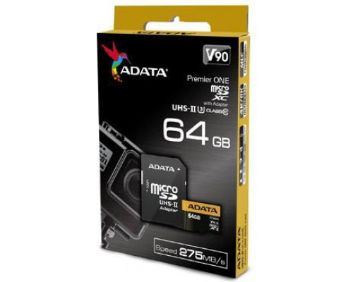 ADATA microSDXC 64GB Class 10 (AUSDX64GUII3CL10-CA1)
