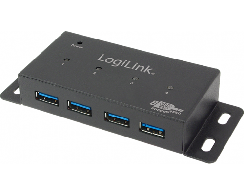 HUB USB LogiLink 4 USB 3.0,  (UA0149)