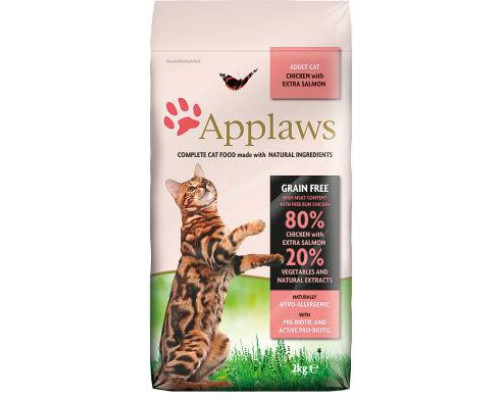 Applaws Adult with chicken and salmon 400g